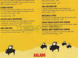 Buffalo Wild Wings Grill menu