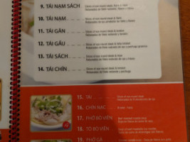 Pho King Noodles Grill menu