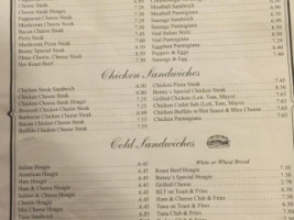 Venuto's Old World Pizza menu