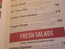 The Habit Burger Grill menu