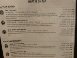 Norsemen Brewing Company menu