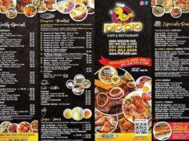 Pio Pio menu