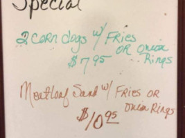 Rose's Cafe menu