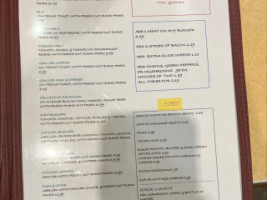 Village Inn menu