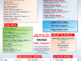 Pancake House menu