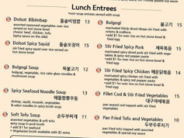 Seoulville menu