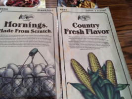 Cracker Barrel menu