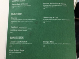 Freshii menu