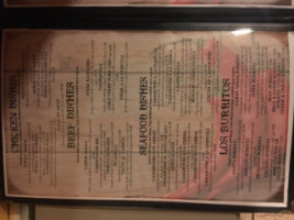 Casa Ramos Heber menu