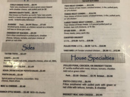 Blu Dragonfly Brewing And Smokehouse menu