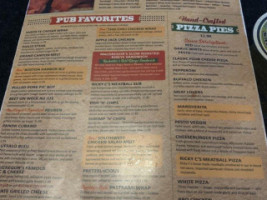 Macgregor's Grill Tap Room menu