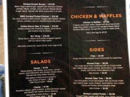 Wicked Wings Co menu