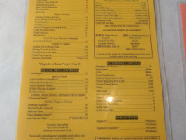 Claws menu