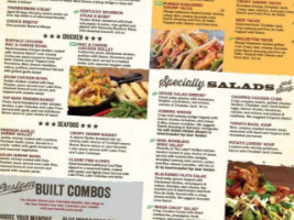 Quaker Steak Lube menu