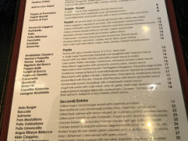 Baribar Bistro menu