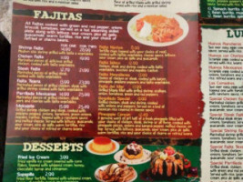 El Parian Mexican menu