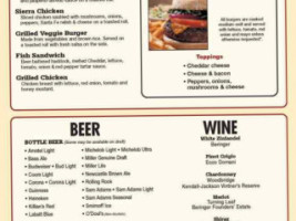 Uno Chicago Grill Plattsburgh menu