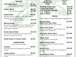 Island Pasta Coronado menu