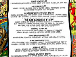 Black Market Grill menu