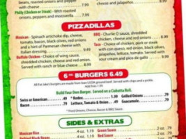 Fat Jake's And Grill menu