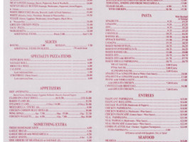 Arlington Pizza menu