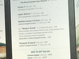 Luna Grill- Culver City menu