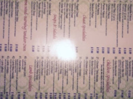 Star Indian Cuisine menu