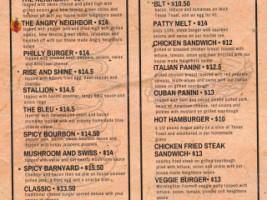 Neighbors Grub And Pub menu