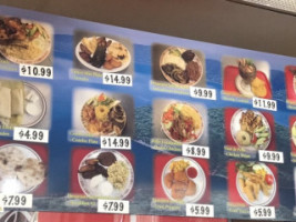 Salvadoreño menu