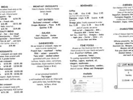 Croissan'time French Bakery menu