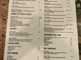 Lsa Burger Co. menu