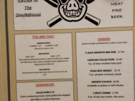 Wayside Inn Grille menu