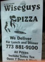 Wise Guy's Pizza outside