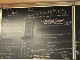 The Hot Bagel Shop menu