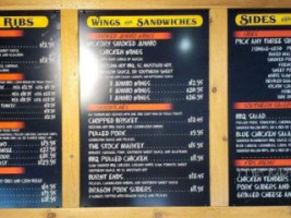 The Smoke Pit menu