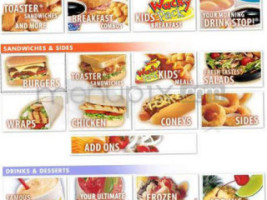 Sonic Drive-in menu