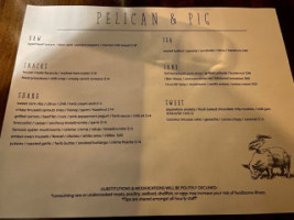 Pelican Pig menu