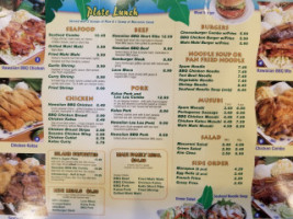 Maui Hawaiian Bbq menu