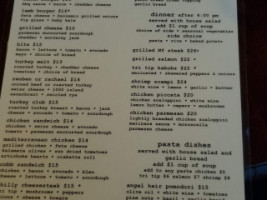 Moxie's Spirits Dining menu