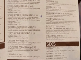 Mandola's Italian Kitchen menu