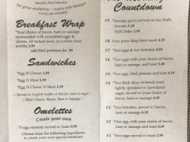 Dravenstott's menu