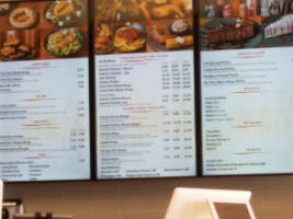 The Peri Peri Factory menu