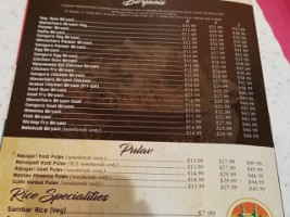 Hyderabad House Arizona menu