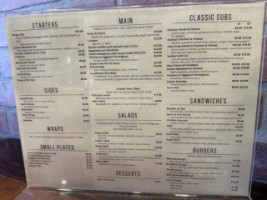 Pizza Stop menu