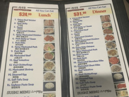 Chamsutgol Bbq menu