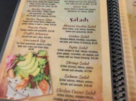 Pansa Llena Mexican Grill menu