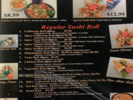 Fleurichi Express Sushi menu