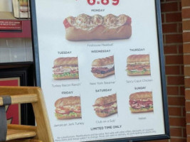 Firehouse Subs menu