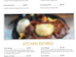 Kabob Chicken menu