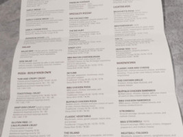 Chicago's Pizza menu